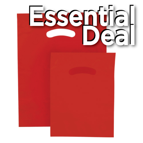 ESSENTIAL POLY MERCH. BAG RED