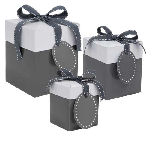 GIFTALICIOUS POP-UP  BOX GREY