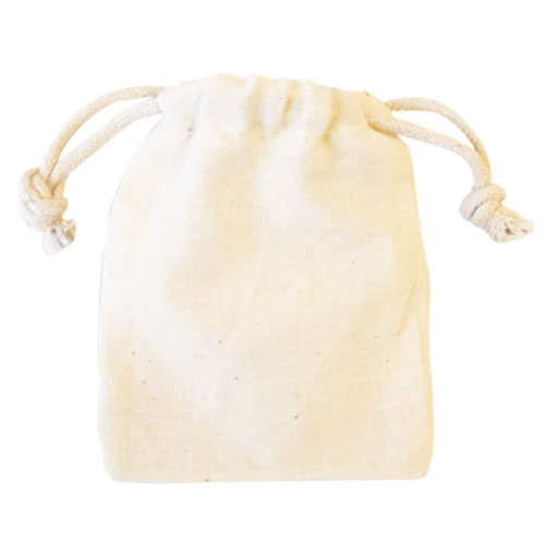 NATURAL COTTON POUCHES