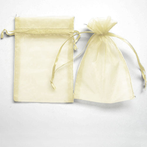 Organza Pouches Ivory