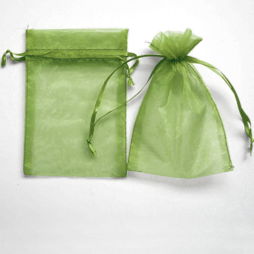 Organza Pouches Olive