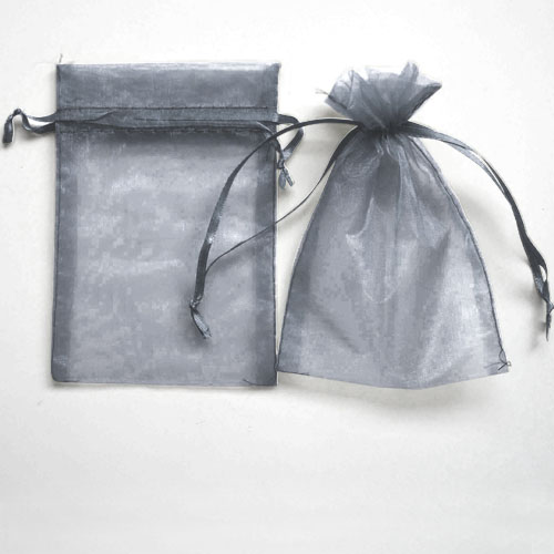 Organza Pouches Silver